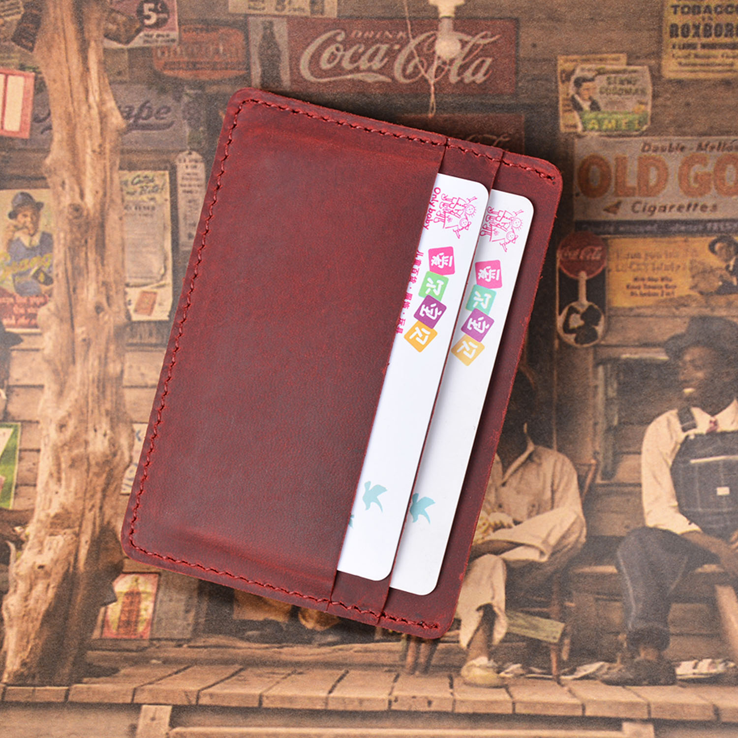 Handcrafted Vintage Unisex Min - Money Clip Slim recension och pris