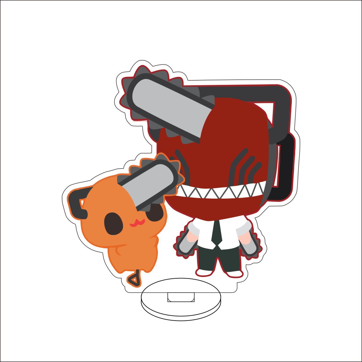 10CM Anime Chainsaw Man Pochit - Men Accessories Gift recension och pris