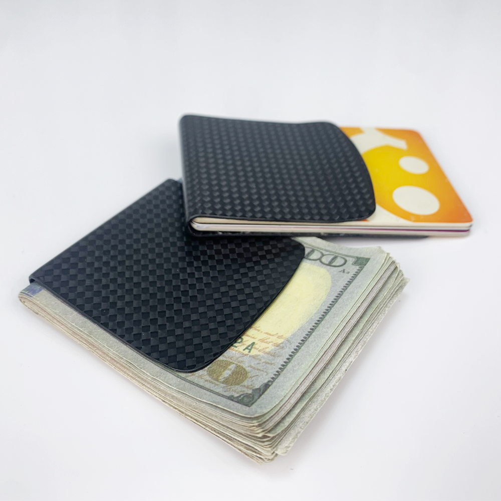 Quality Ultra-thin Matte Real  - Money Clip Slim recension och pris
