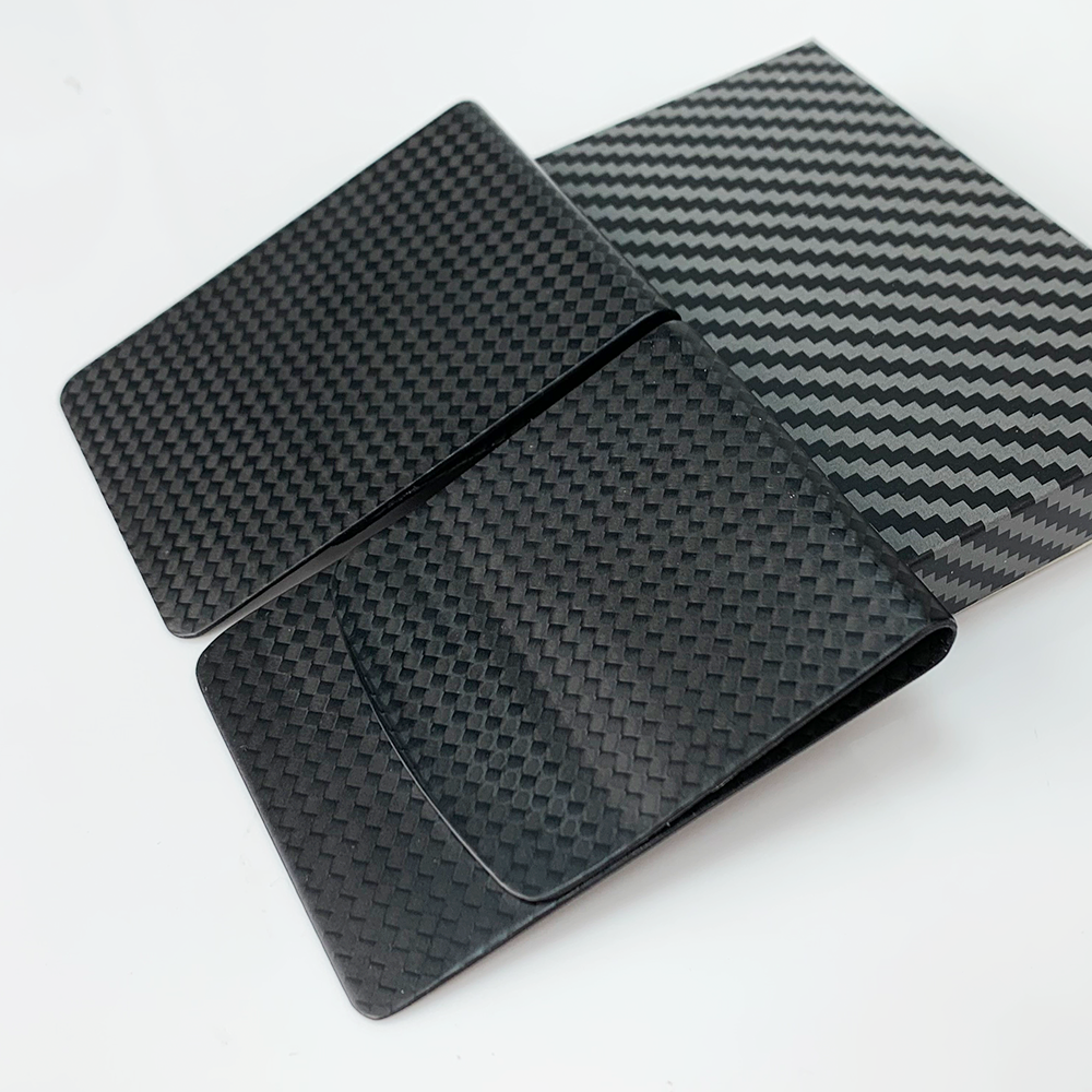 Quality Ultra-thin Matte Real  - Money Clip Slim recension och pris