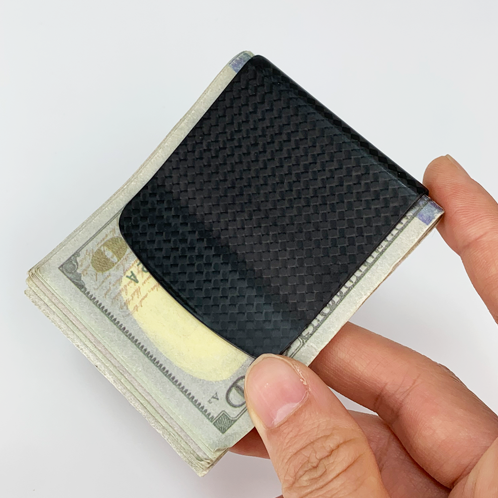 Quality Ultra-thin Matte Real  - Money Clip Slim recension och pris