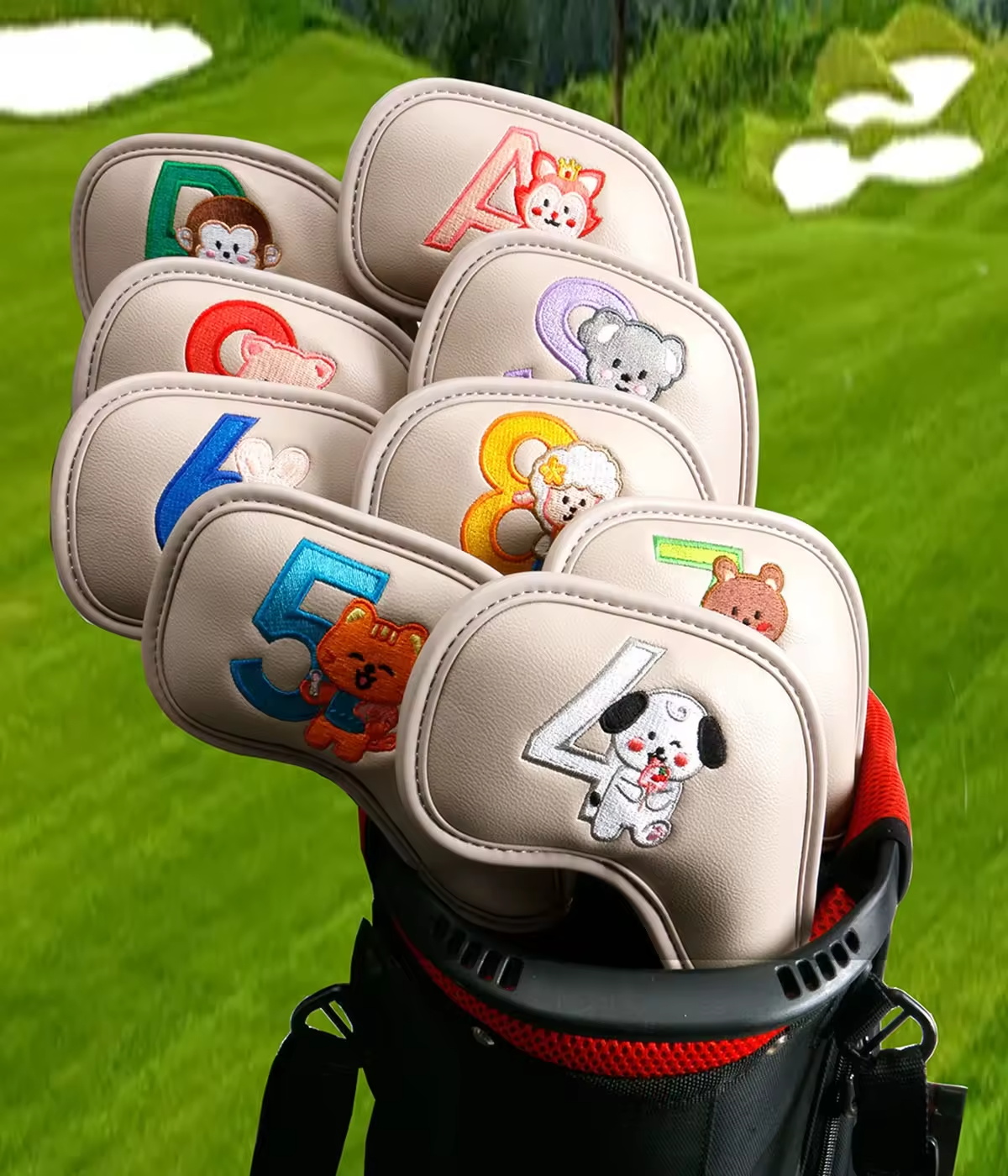 9Pcs Cute Cartoon Animal Golf  - Men Accessories Gift recension och pris