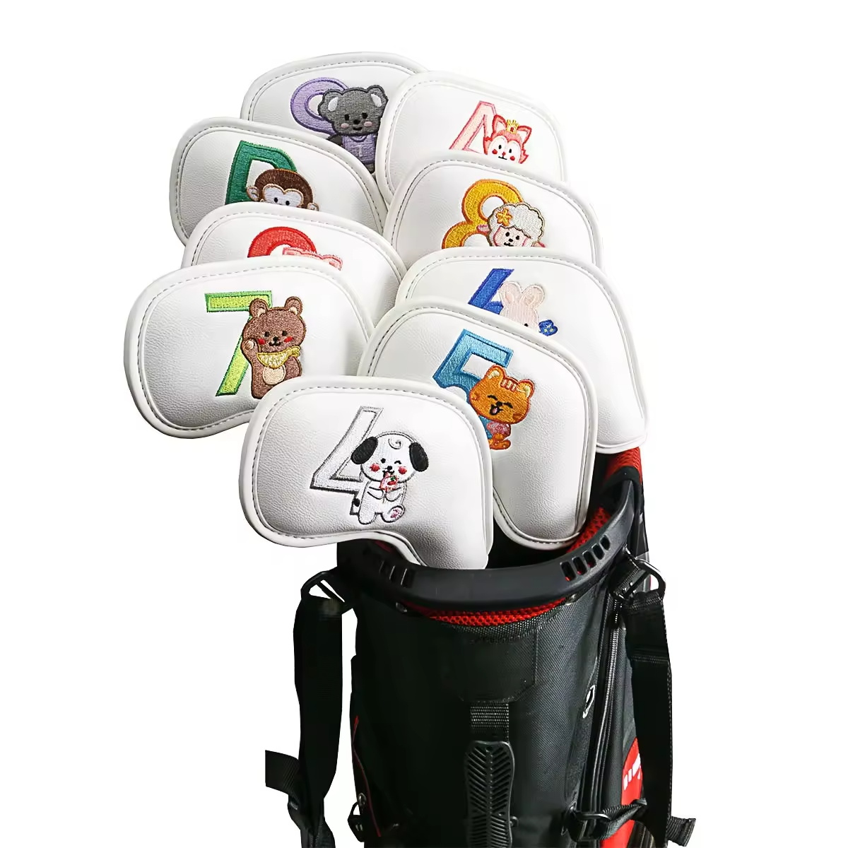 9Pcs Cute Cartoon Animal Golf  - Men Accessories Gift recension och pris