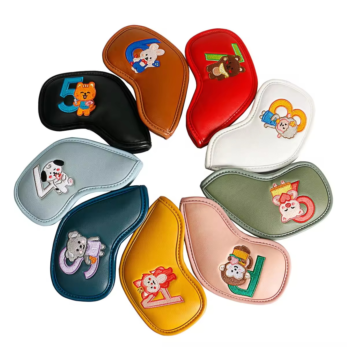 9Pcs Cute Cartoon Animal Golf  - Men Accessories Gift recension och pris