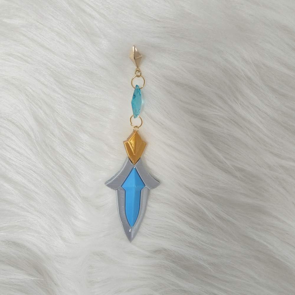 NEW Genshin Impact Lohen Cospl - Men Accessories Earrings recension och pris