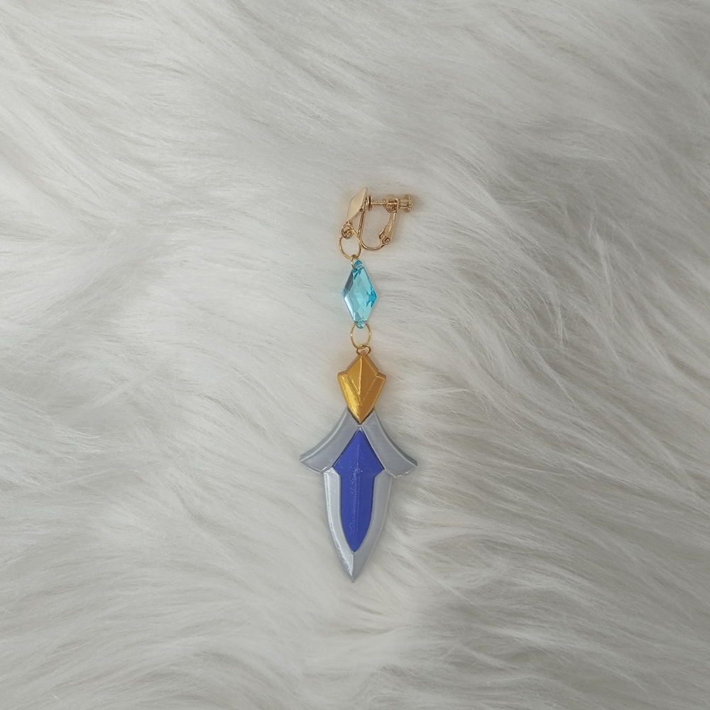 NEW Genshin Impact Lohen Cospl - Men Accessories Earrings recension och pris