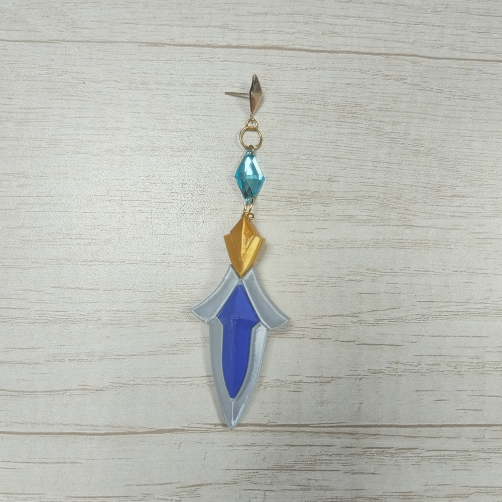 NEW Genshin Impact Lohen Cospl - Men Accessories Earrings recension och pris
