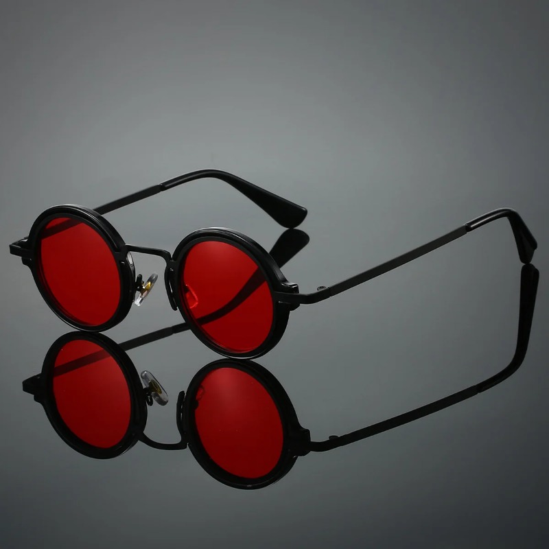 New Retro Metal Round Frame Su - Men'S Accessories Glasses recension och pris