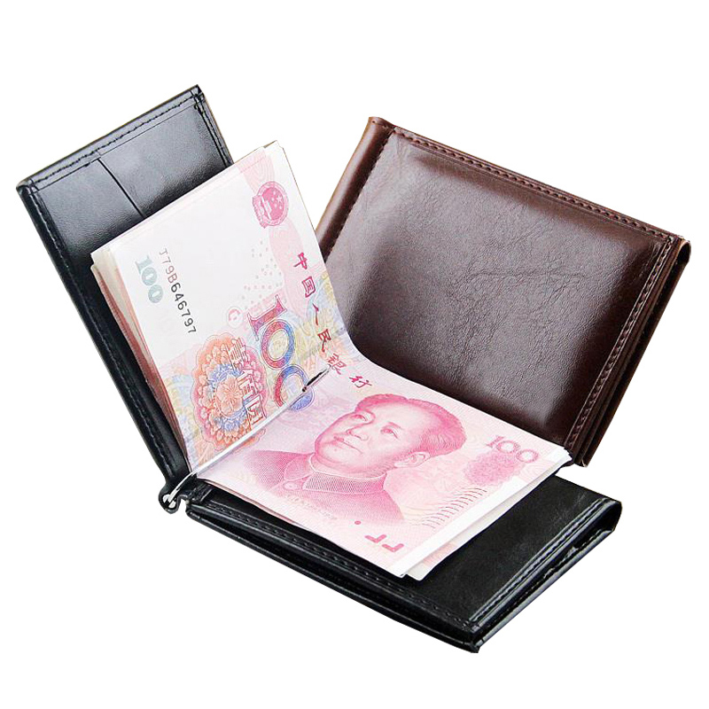 Hot Sale Fashion Men's Leather - Money Clip Slim recension och pris