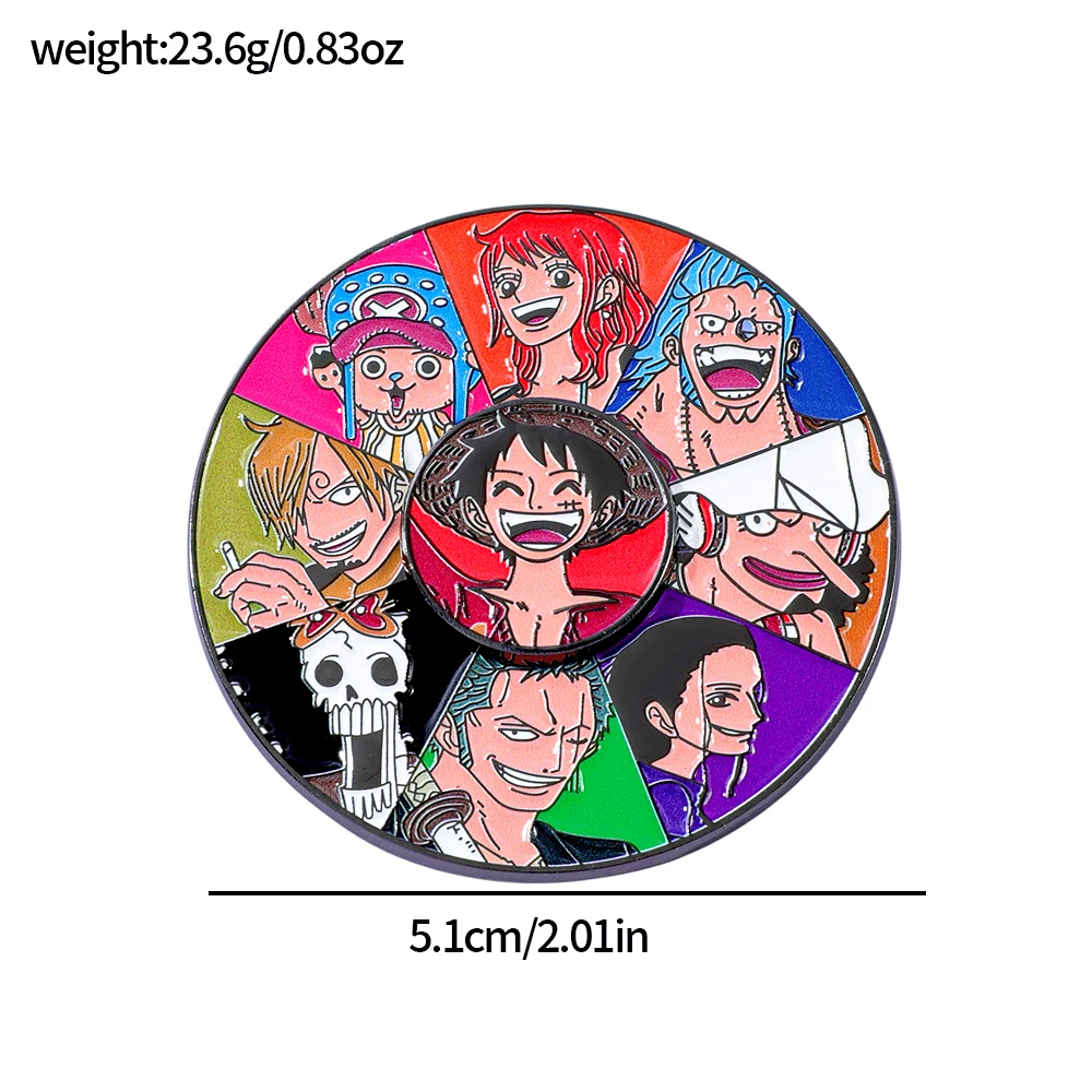 3 Pcs Anime One Piece Brooch L - Lapel Pin Enamel recension och pris